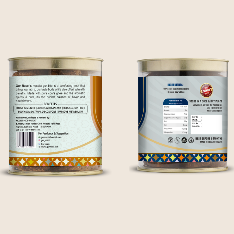 Masala Gur & Ghee Gur Bite Combo Pack