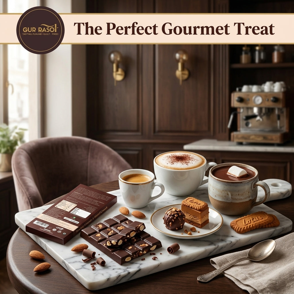 Roasted Almonds & Biscoff Crunch Dark Chocolate