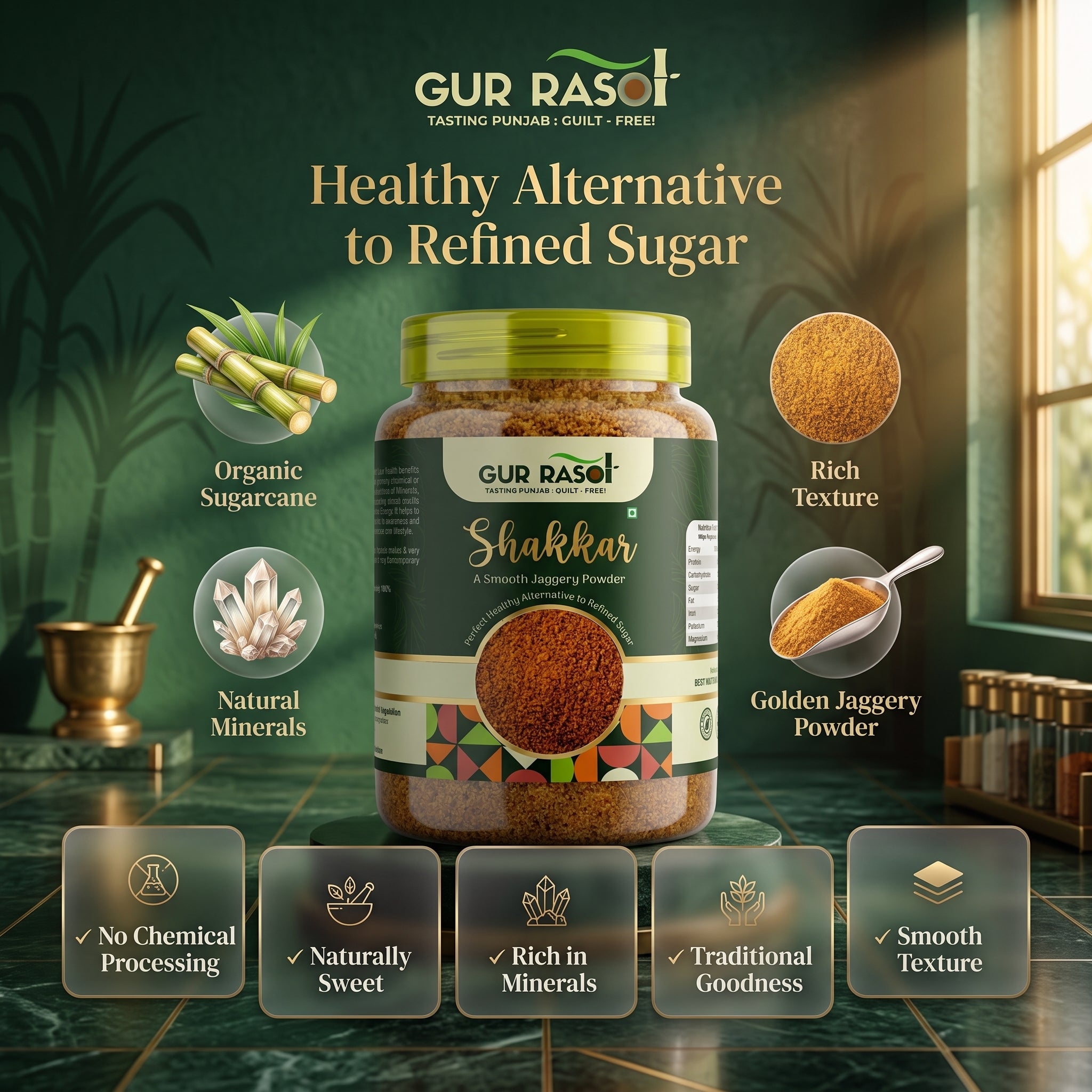 Shakkar – Jaggery Powder