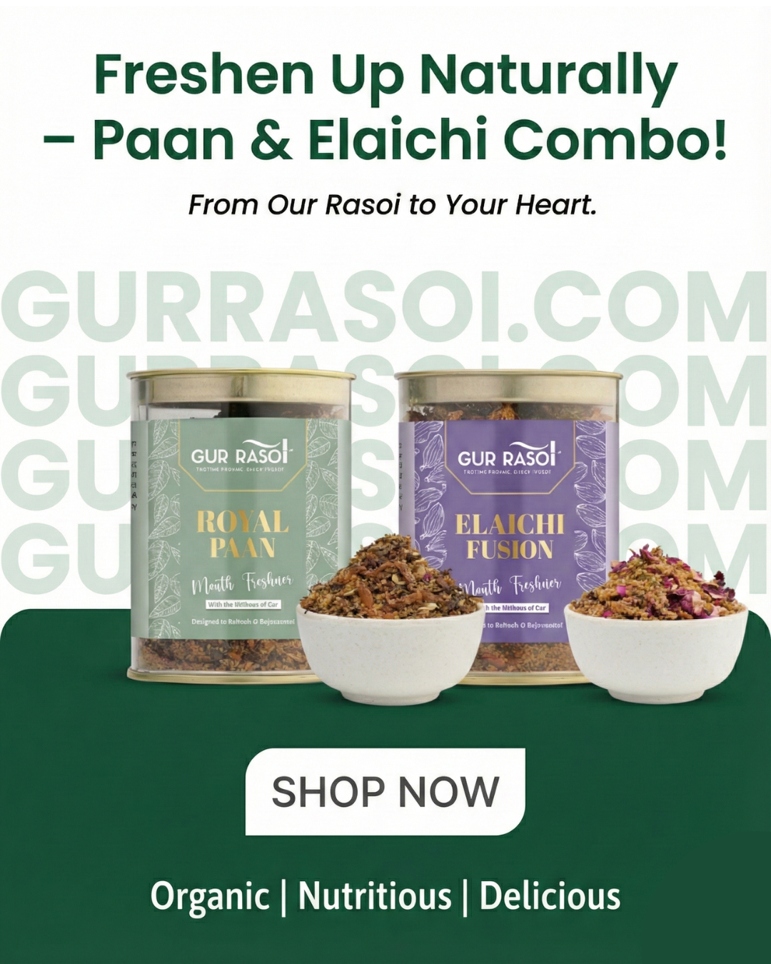 Freshen Up Naturally – Paan & Elaichi Combo!