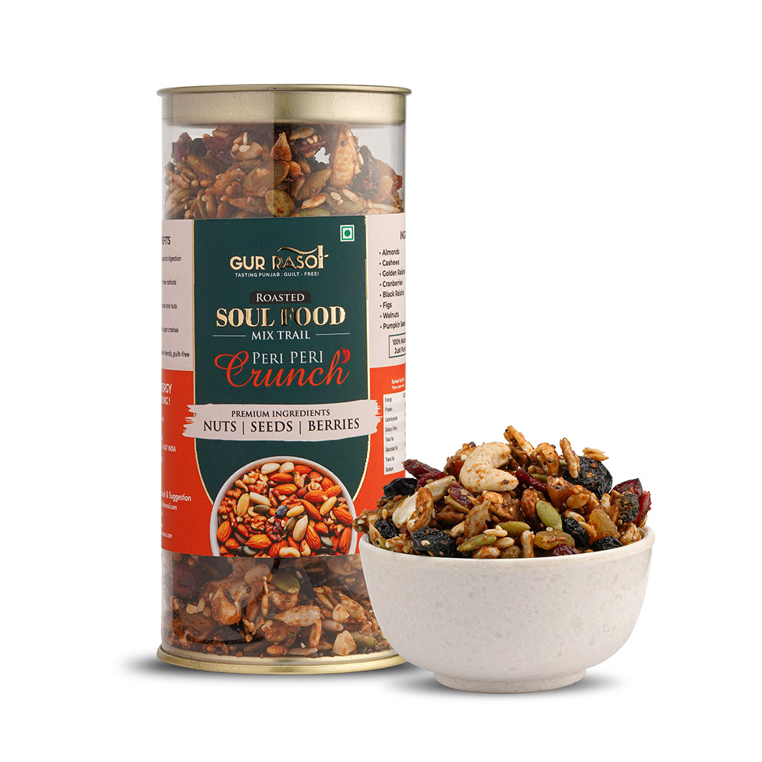 Dry Fruit Mix – Peri Peri Flavour | Roasted 225gm