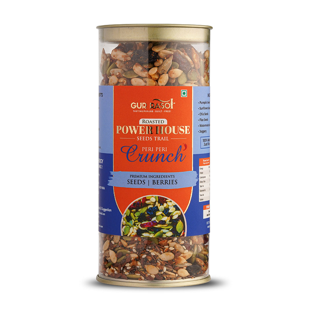 Seeds & Berries Trail- Peri Peri Flavour | Roasted 225gm