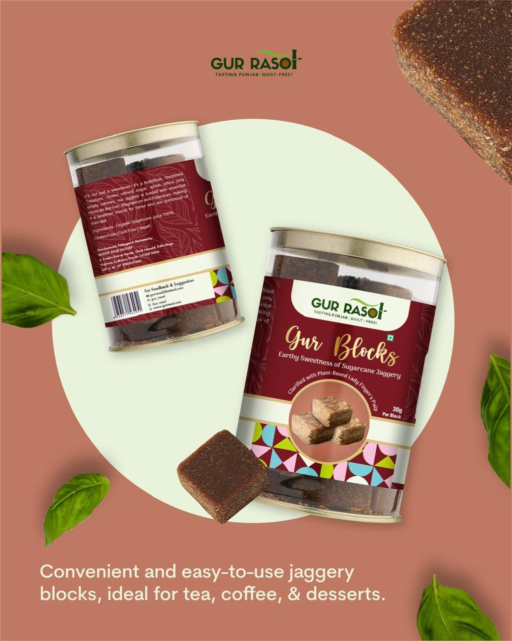 Gur Blocks ( Available Sizes- 450gm and 900gm )