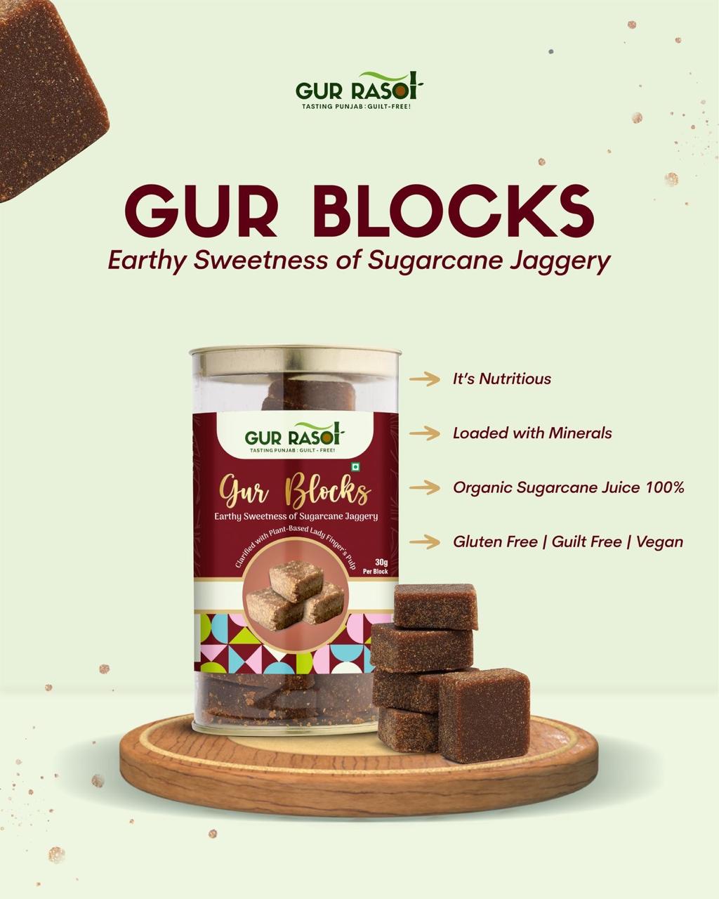 Gur Blocks ( Available Sizes- 450gm and 900gm )