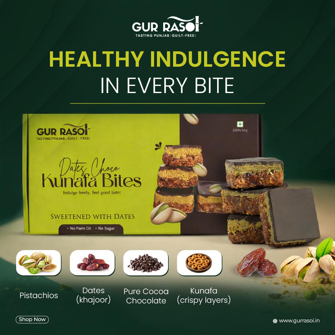 Kunafa Bites (Dates Choco) Pack of 8