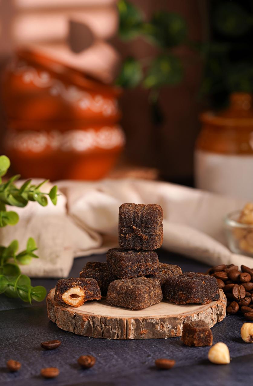 Coffee Hazelnut Gur Bite