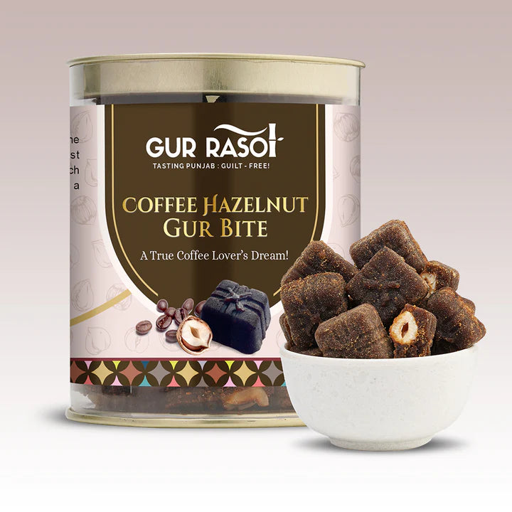 Top Picked combo -  Rose Nut Gur Bite & Coffee Hazelnut Gur Bite