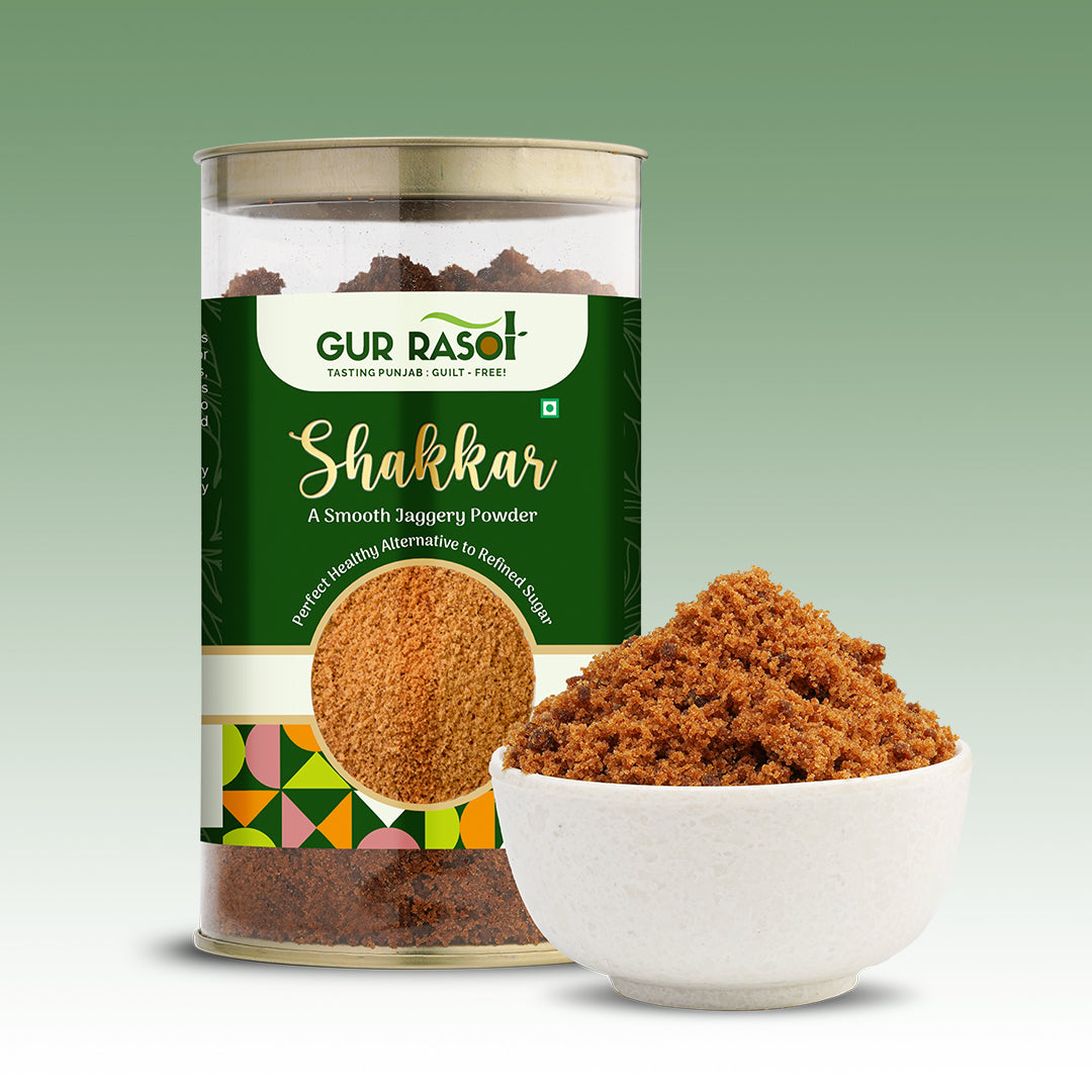 Shakkar – Jaggery Powder (Size Available – 450gm & 800gm)